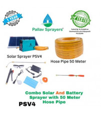 Pallav Multipurpose Solar Sprayer PSV4 with 50meter Hose Pipe